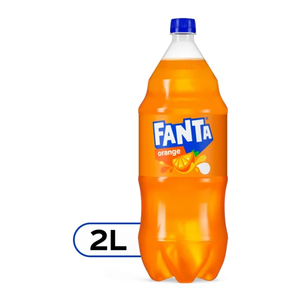 Fanta Orange Fruit 2 Liter Bottle